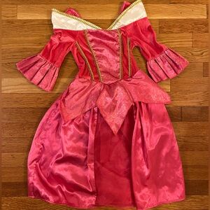 Sleeping Beauty Princess Aurora Dress Costume Size 3-5